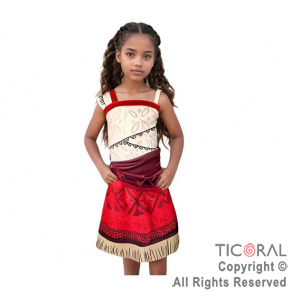 DISFRAZ MOANA II TALLE 2 x 1